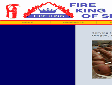 Tablet Screenshot of firekingofseattle.com